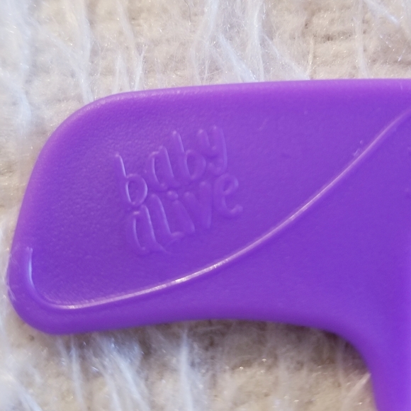 2023 Baby Alive Doll Comb Shampoo Snuggle Sophia Sparkle Purple Replacement - Picture 7 of 7